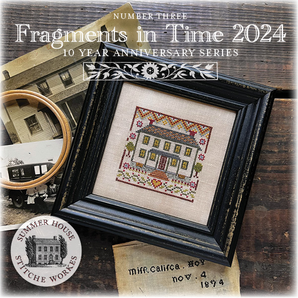 Fragments in Time 2024 - Number Three - Cross Stitch Pattern