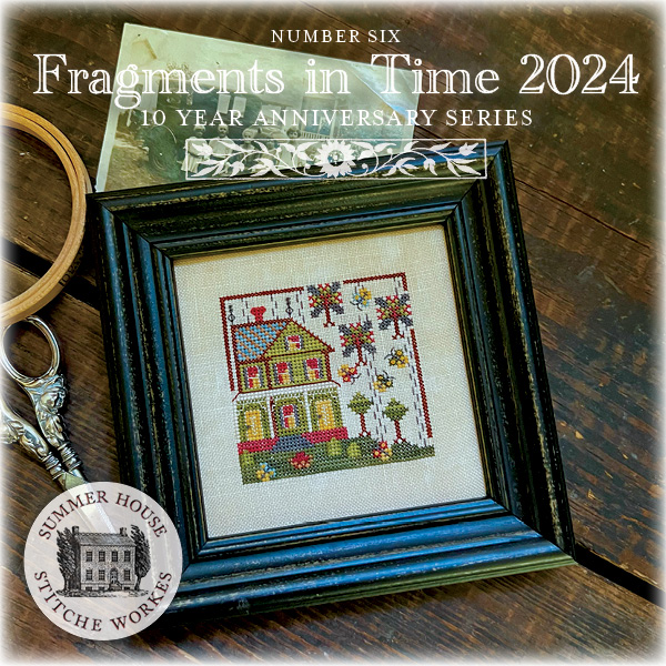 Fragments in Time 2024 - Number Six - Cross Stitch Pattern