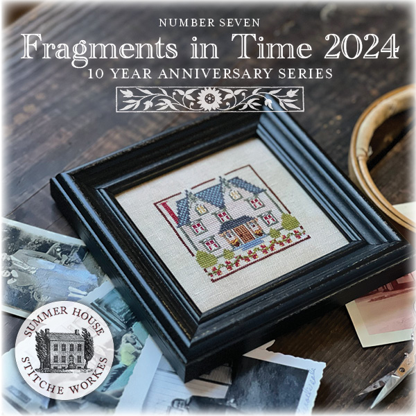 Fragments in Time 2024 - Number Seven - Cross Stitch Pattern