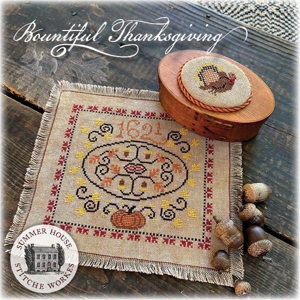 Bountiful Thanksgiving - Cross Stitch Pattern