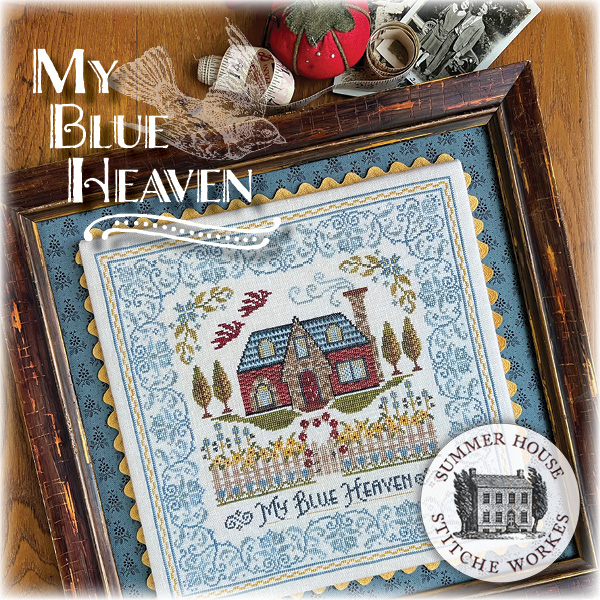 My Blue Heaven - Cross Stitch Pattern
