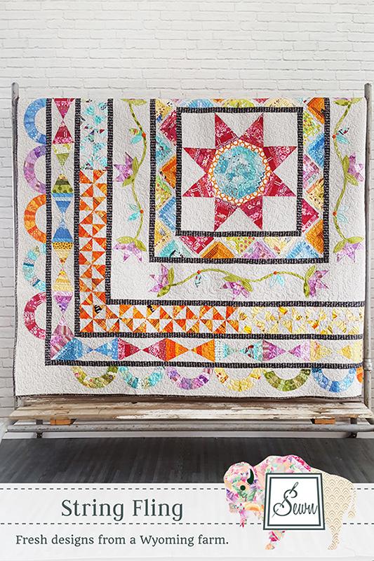 String Fling Block of the Month - Quilt Pattern