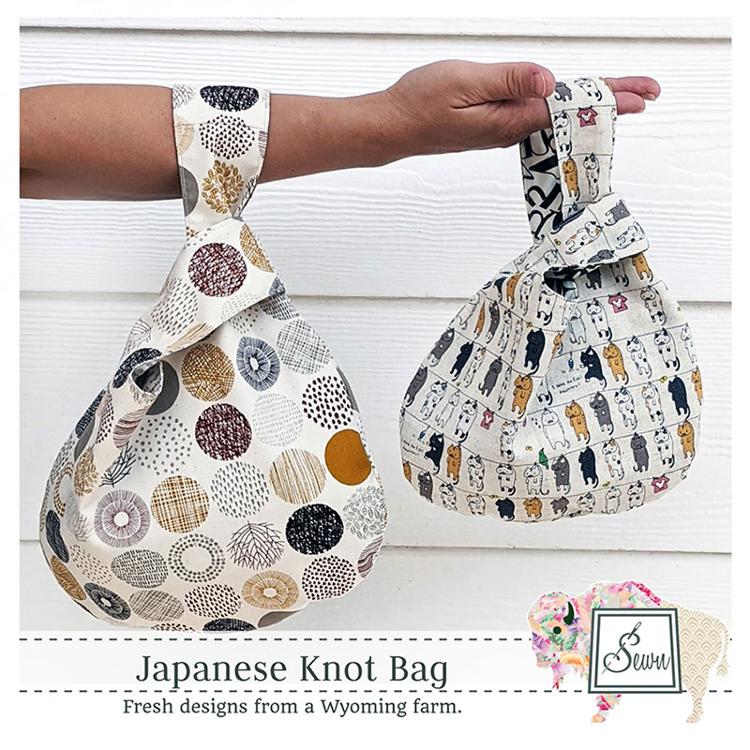 Japanese Knot Bag - Sewing Pattern