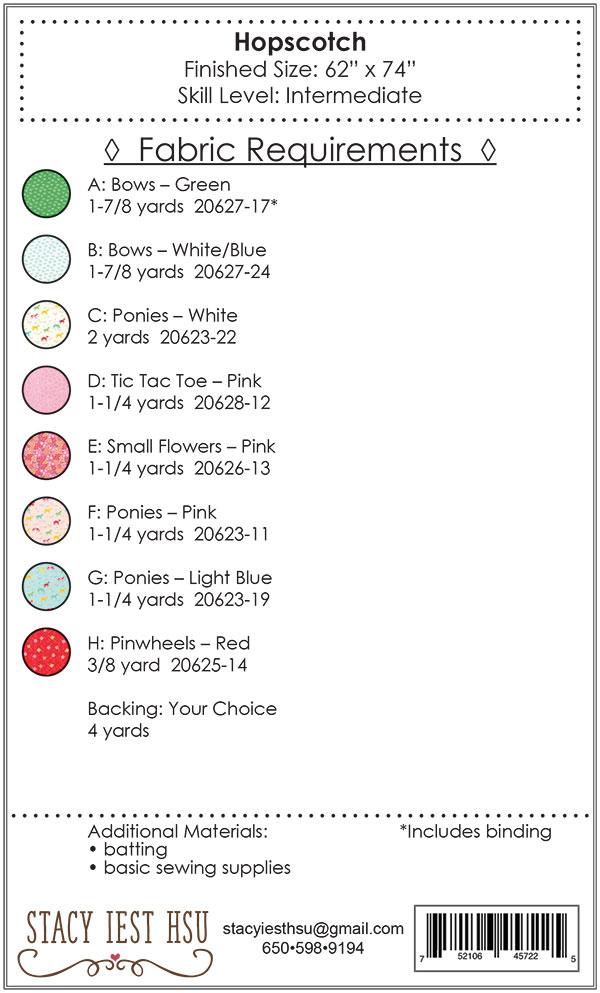 Hopscotch - Quilt Pattern