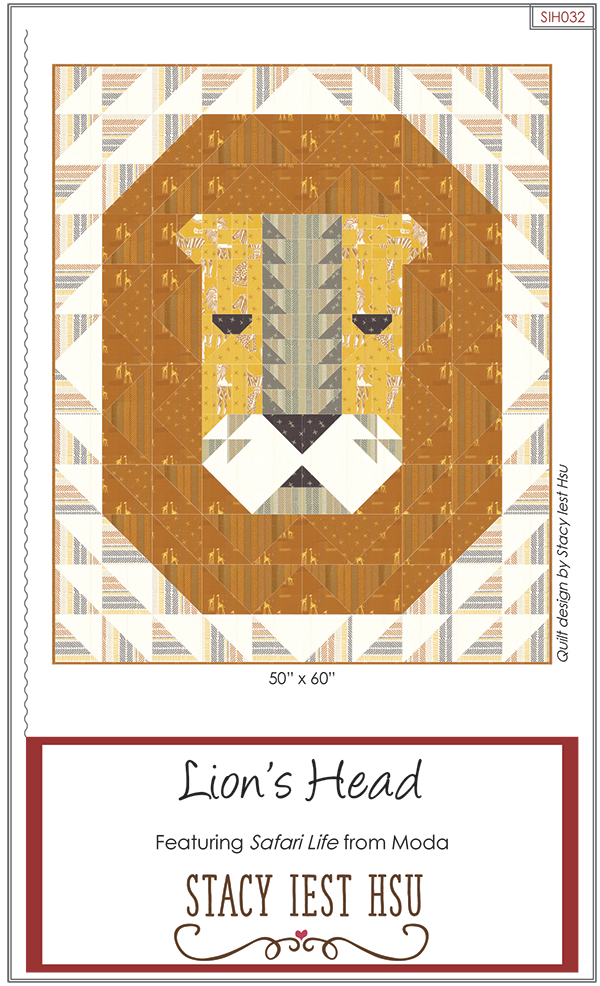 Lions Head - Quilt Pattern