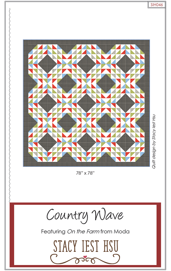 Country Wave - Quilt Pattern