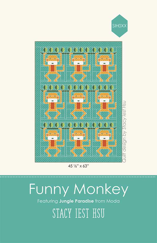 Funny Monkey - Quilt Pattern