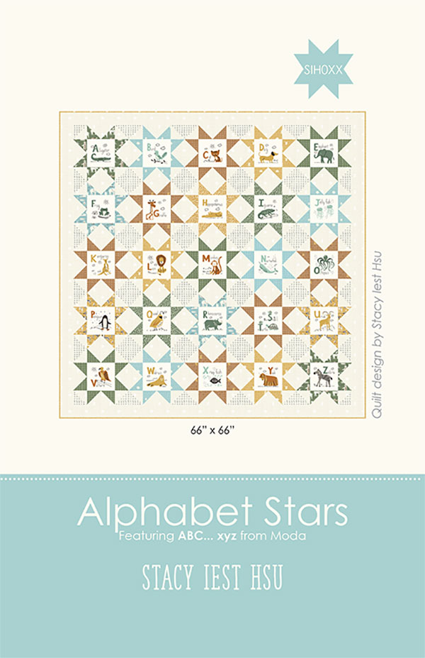 Alphabet Stars - Quilt Pattern