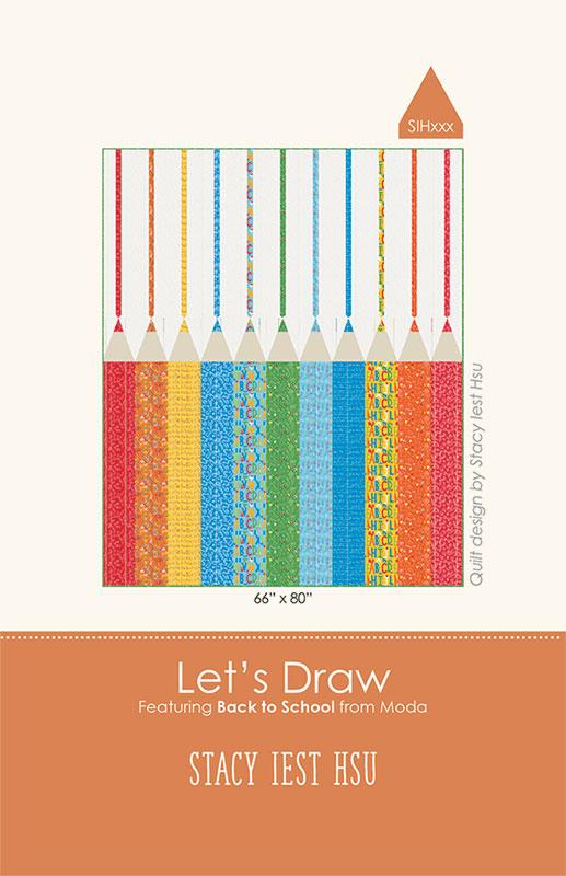 Let's Draw - Quilt Pattern
