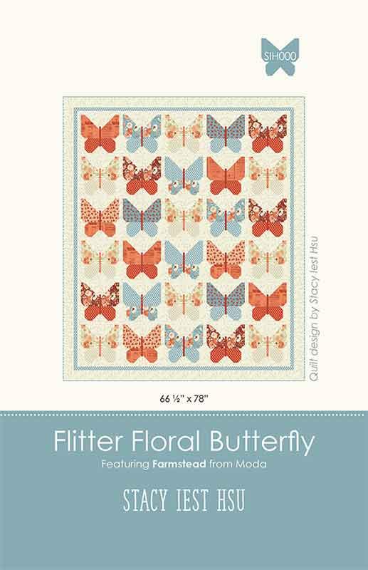 Flitter Floral Butterfly - Quilt Pattern