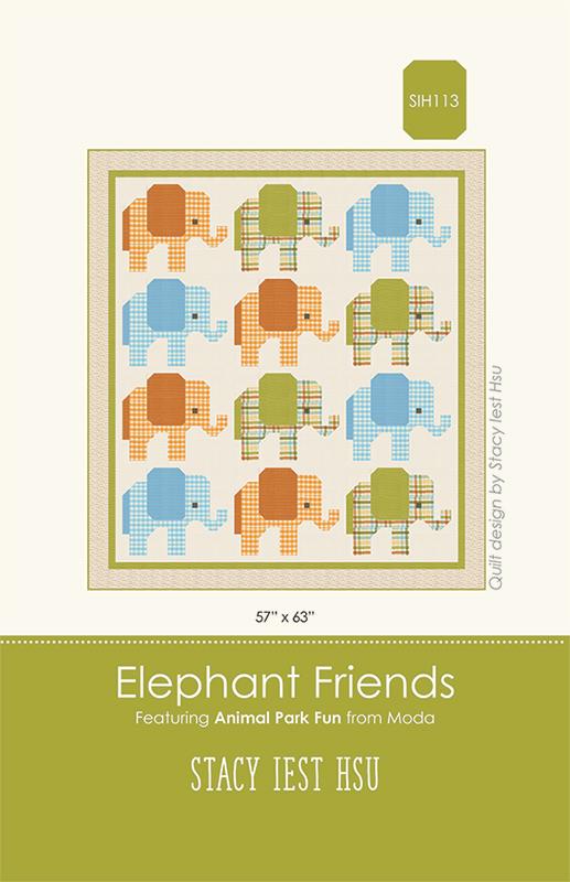 Elephant Friends - Quilt Pattern