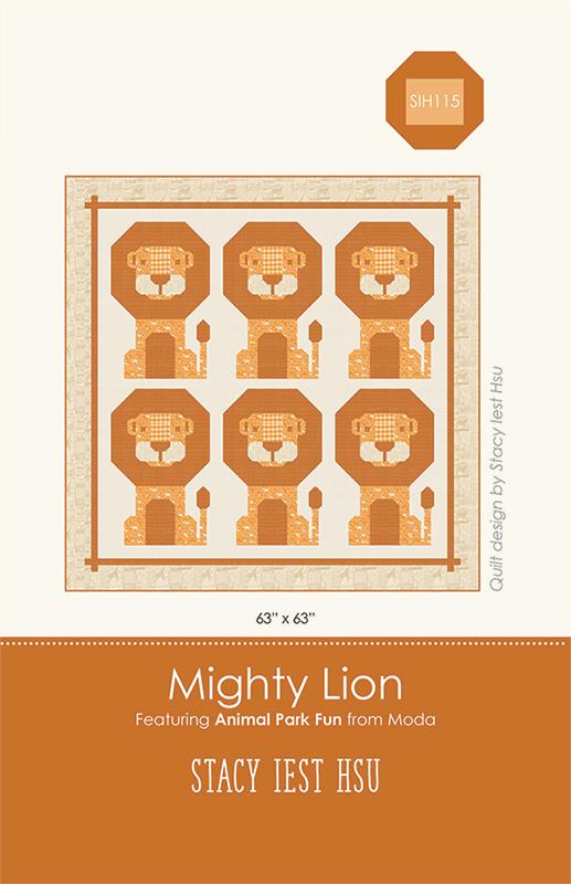 Mighty Lion - Quilt Pattern