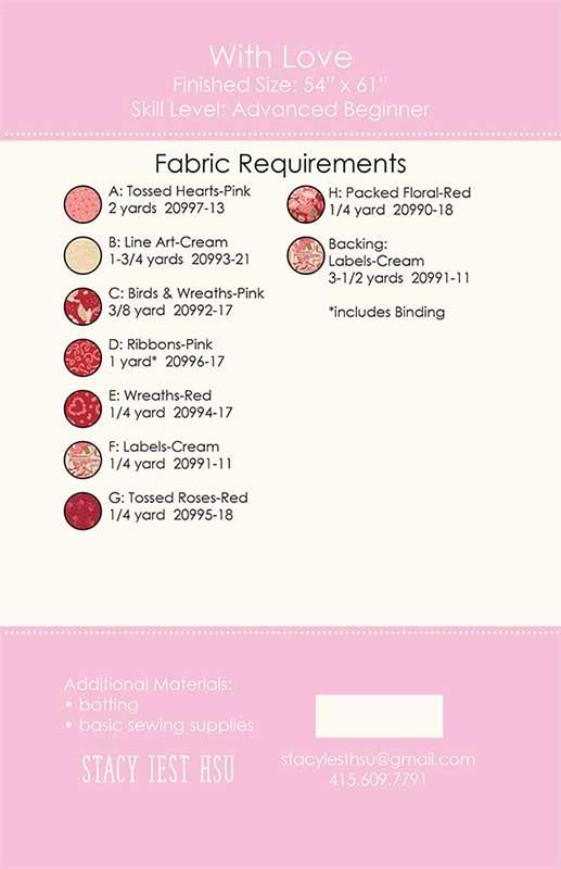 With Love - Quilt Pattern