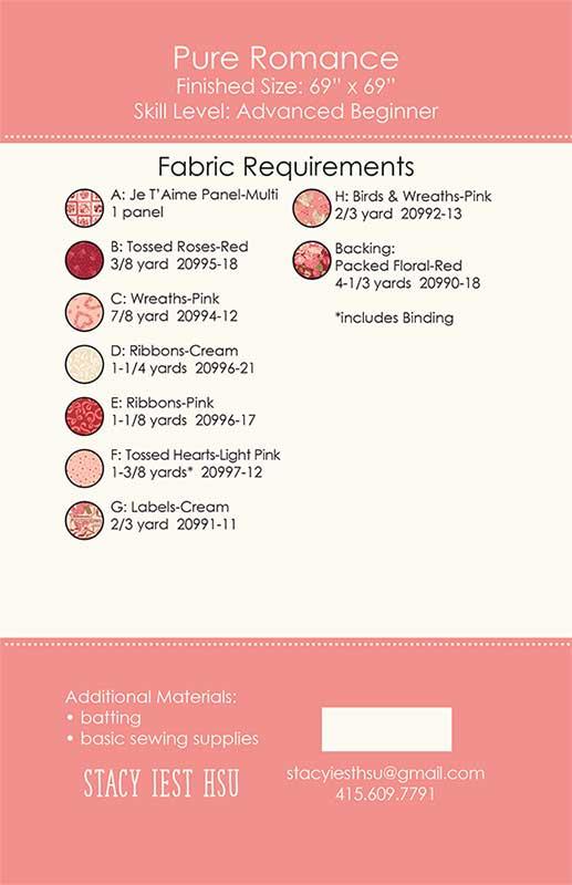 Pure Romance - Quilt Pattern