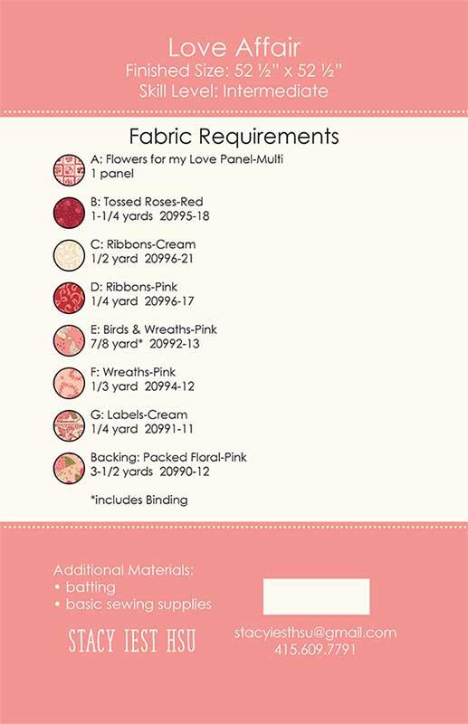 Love Affair - Quilt Pattern