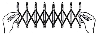 Expanding Sewing Gauge (Ruler)