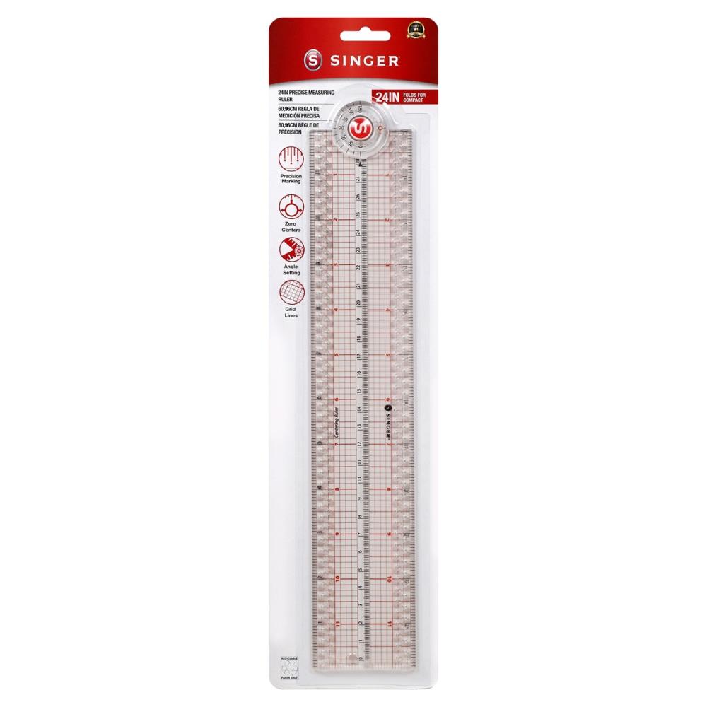 Singer Precision Measuring Folding Ruler 24"