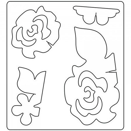 Sizzix Bigz Die - 3-D Flowers
