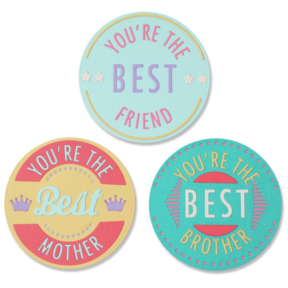 You're The Best - Thinlits Craft Dies