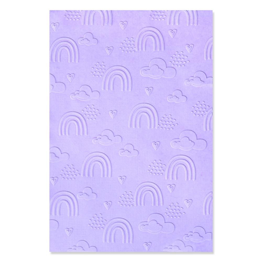 Rainbow Sky - 3D Embossing Folder