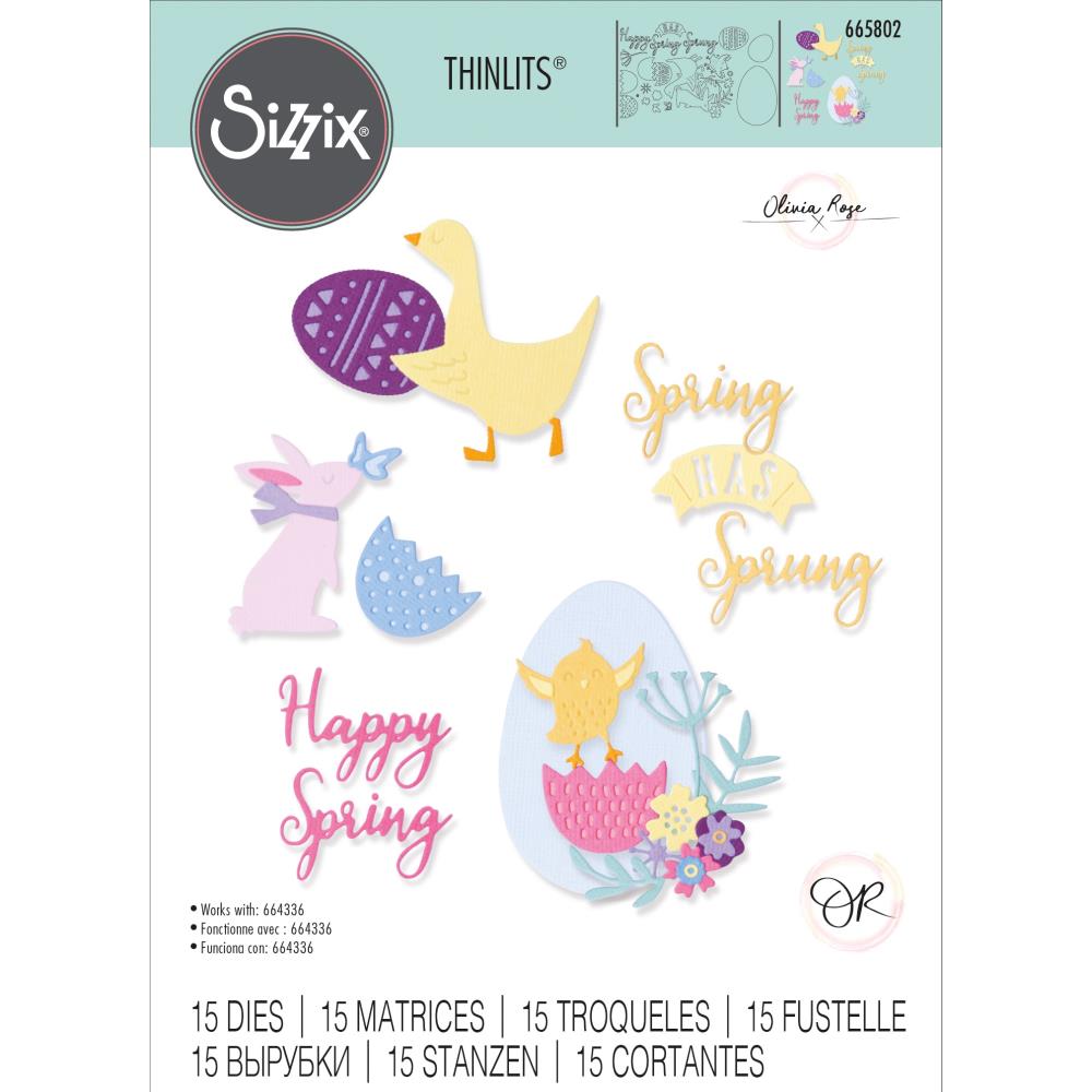 Spring Has Sprung - Craft Die Set