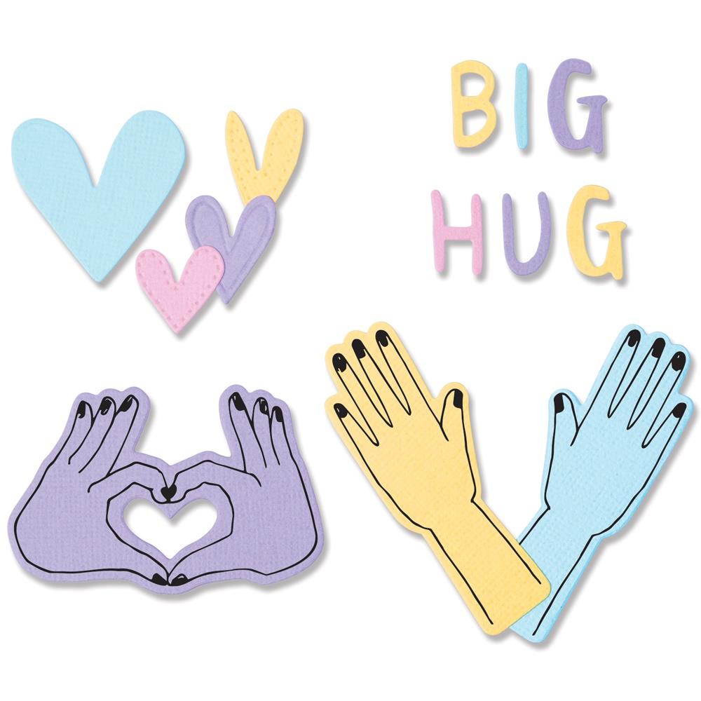 Big Hugs - Stamp and Die Set