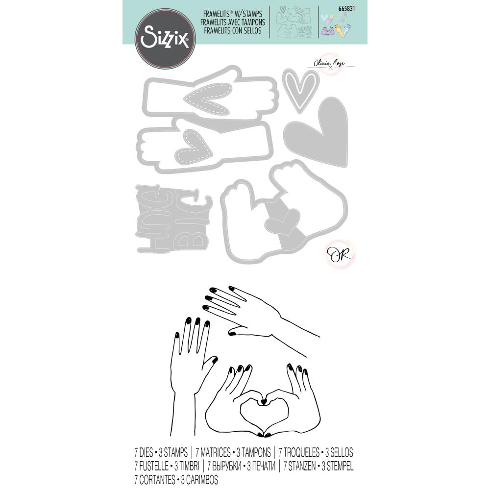 Big Hugs - Stamp and Die Set