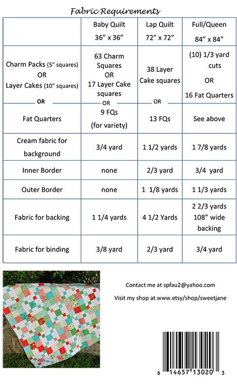 Rocky Road - Quilt Pattern
