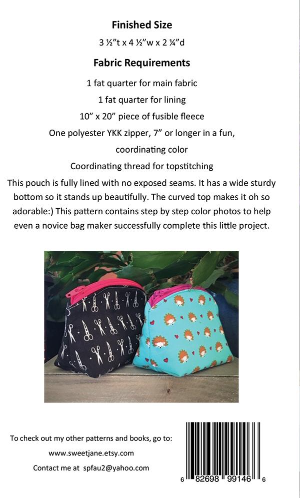 Lovely Little Pouch - Sewing Pattern