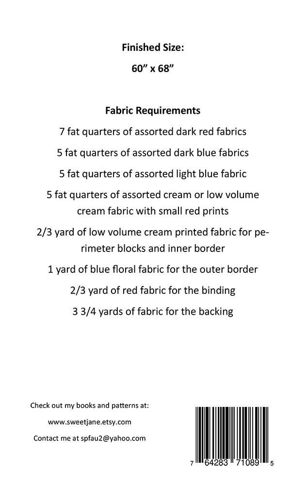Summer Breeze - Quilt Pattern