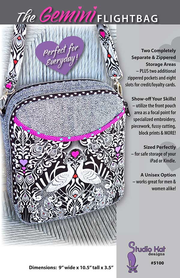 The Gemini Flight Bag - Sewing Pattern