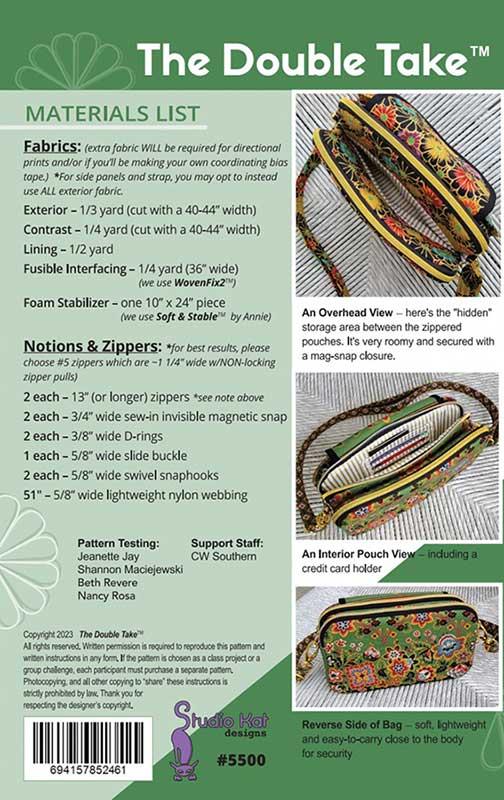 Double Take - Sewing Pattern