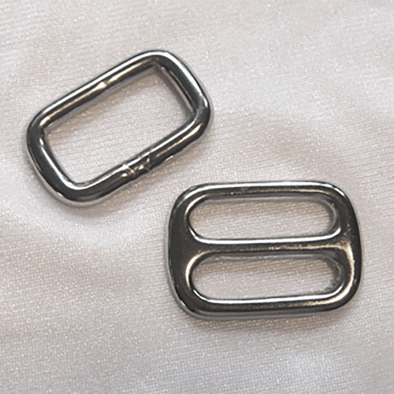 Slide Buckle/Link Combo Nickel