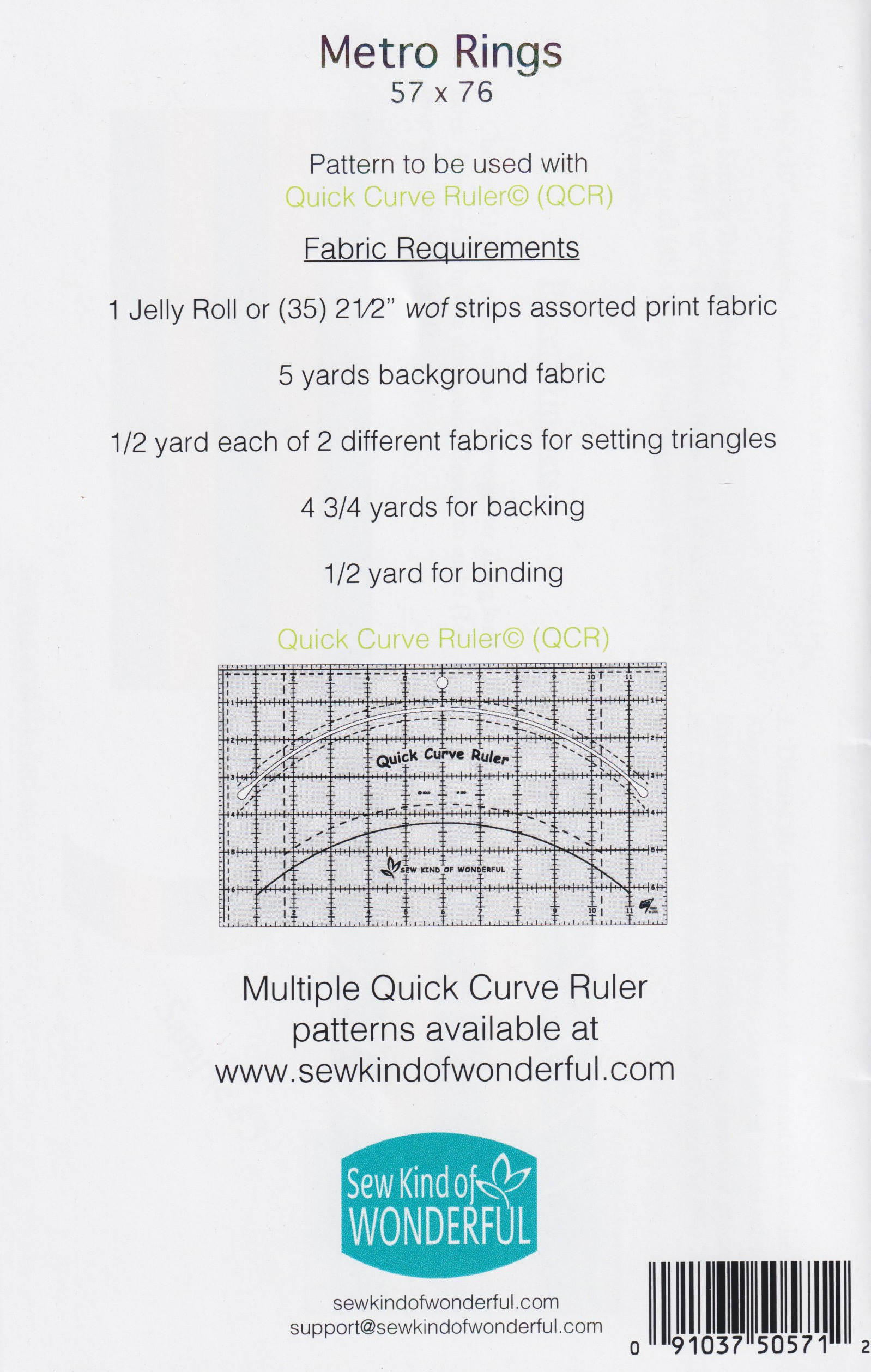 Metro Rings - Quilt Pattern