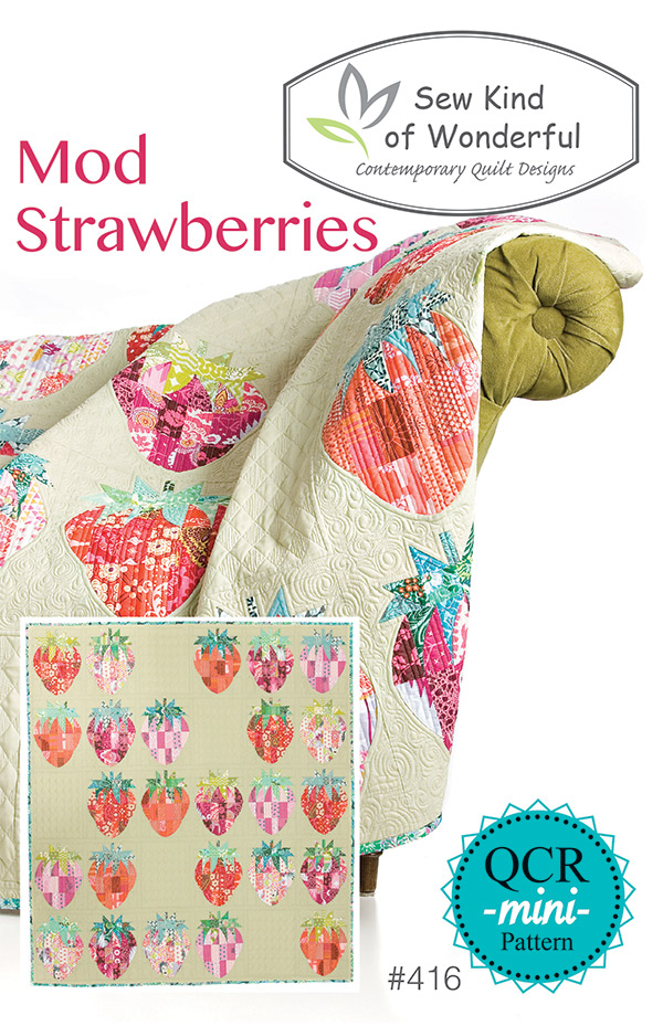 Mod Strawberries - Quilt Pattern