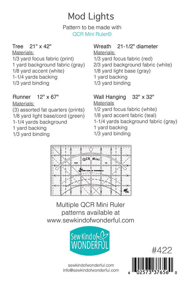 Mod Lights - Quilt Pattern