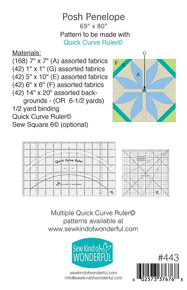 Posh Penelope - Quilt Pattern