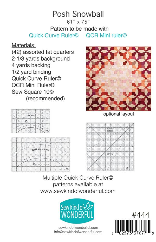 Posh Snowball - Quilt Pattern