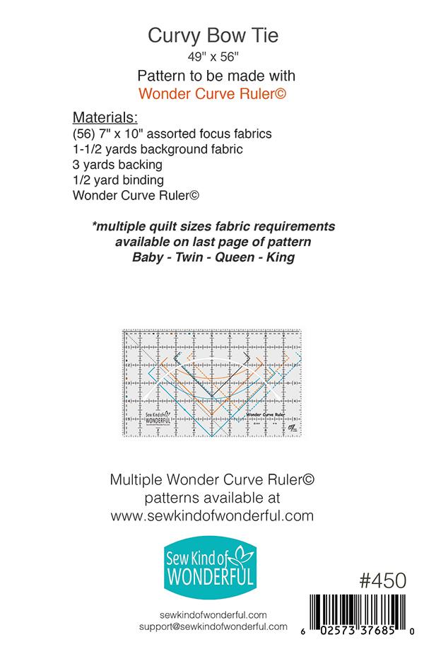 Curvy Bow Tie - Quilt Pattern
