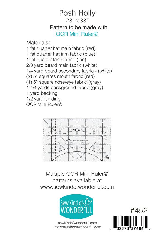Posh Holly - Quilt Pattern