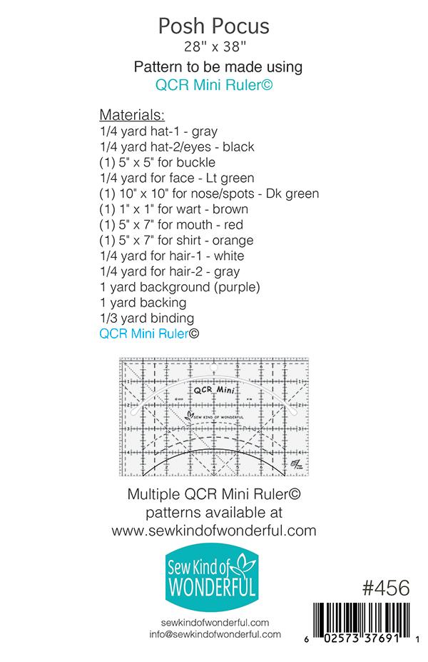 Posh Pocus - Quilt Pattern