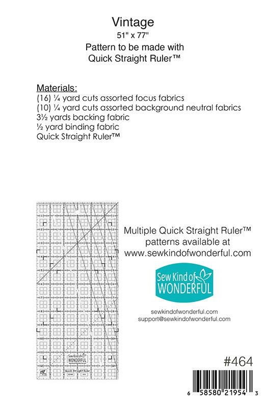 Vintage - Quilt Pattern