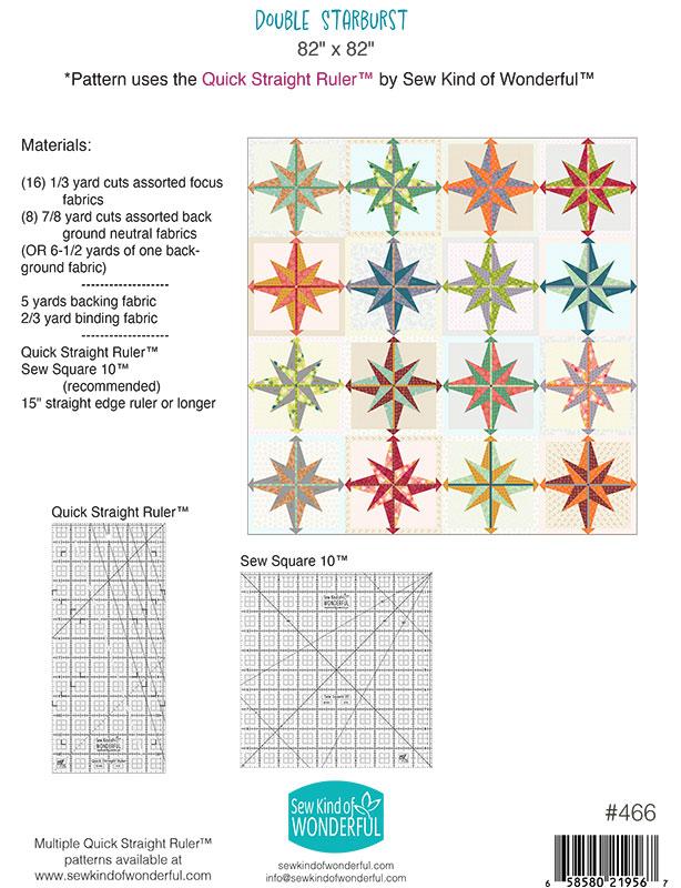 Double Starburst - Quilt Pattern
