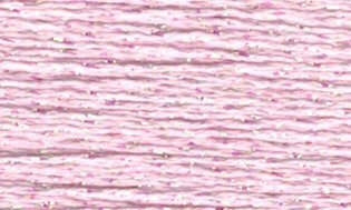 Rainbow Gallery Silk Lame Braid - SL24 Baby Pink
