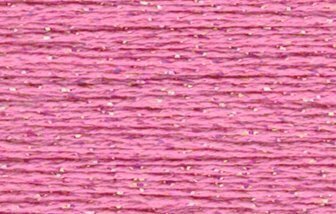 Rainbow Gallery Silk Lame Braid - SL26 Raspberry
