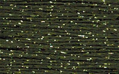 Rainbow Gallery Silk Lame Braid - SL37 Dark Avocado