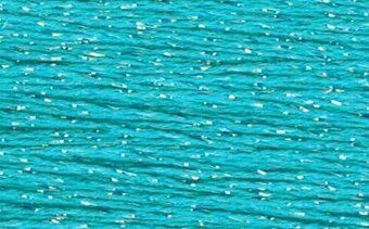 Rainbow Gallery Silk Lame Braid - SL51 Turquoise