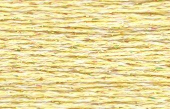 Rainbow Gallery Silk Lame Braid - SL104 Soft Yellow