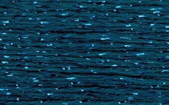 Rainbow Gallery Silk Lame Braid - SL113 Dark Lagoon
