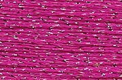 Rainbow Gallery Silk Lame Braid - SL122 Hot Pink